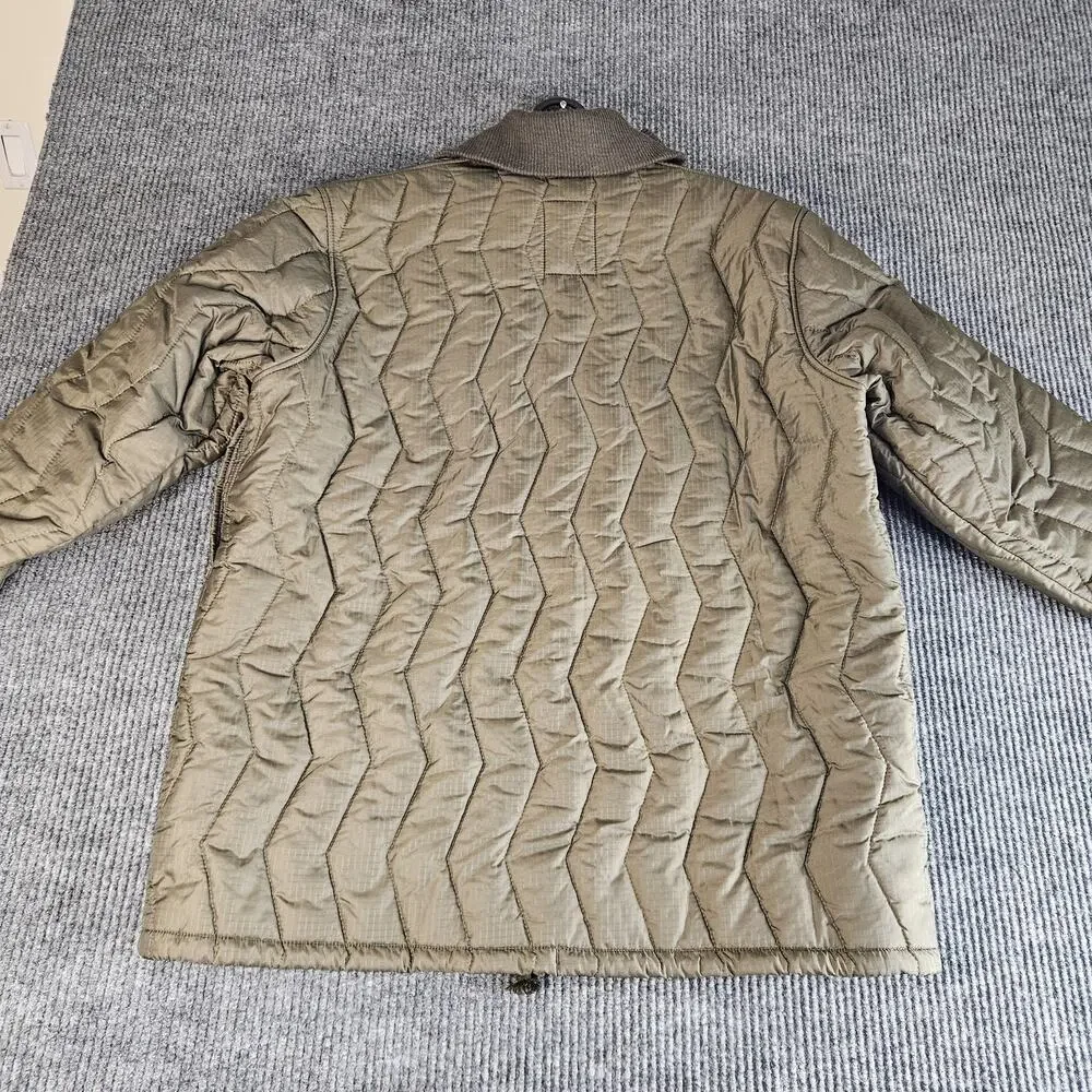 Vintage Bundeswehr German Army Jacket‎ Mens LARGE / XL GrNr 10 Olive Quilted 90s